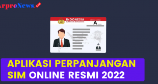 Aplikasi Perpanjangan SIM Online RESMI 2022